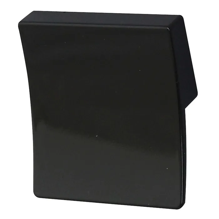 Maner pentru mobila, din plastic, finisaj negru, M 484.65.19, 32 mm
