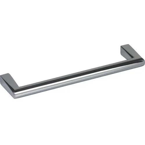 Maner pentru mobila distanta perforatii 128mm, aluminiu crom lucios