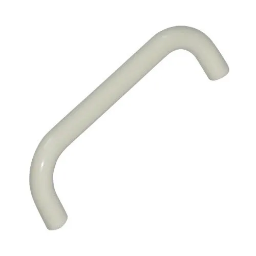 Maner pentru mobila distanta perforatii 96mm, plastic alb