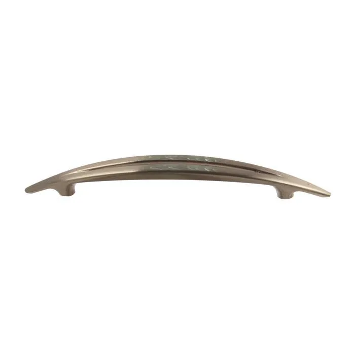 Maner pentru mobila, metalic, finisaj nichel mat, M 486.74.24, M4 x 128 mm