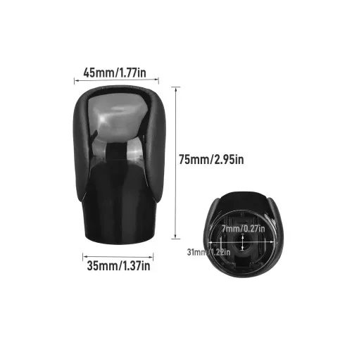 Maner schimbator auto din plastic compatibil Lexus NX,RX,IS,ES,RC — imaginea 3