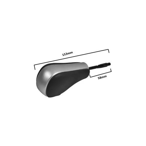 Maner schimbator auto plastic compatibil BMW E46, E60, E39, E83, E53, E61 – Cutie automata, tip scurt 58 mm — imaginea 4