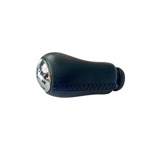 Maner schimbator imitatie piele compatibil Dacia Logan / Renault Megane / Clio cu 2 adaptoare pentru 5 si 6 viteze — imaginea 3