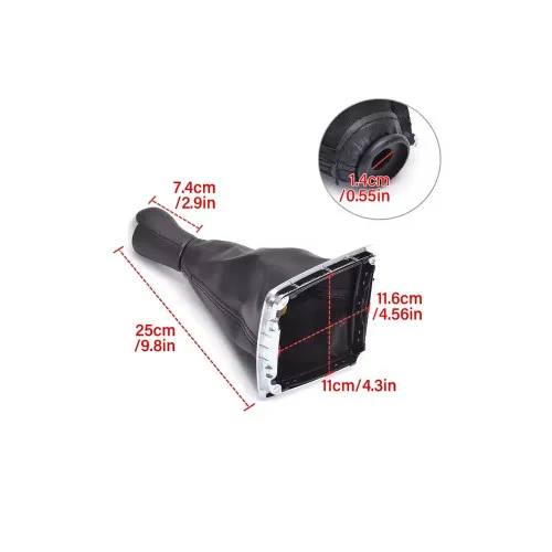 Maner si Manson schimbator imitatie piele compatibil Ford Focus MK2 2004-2008 5 viteze — imaginea 4