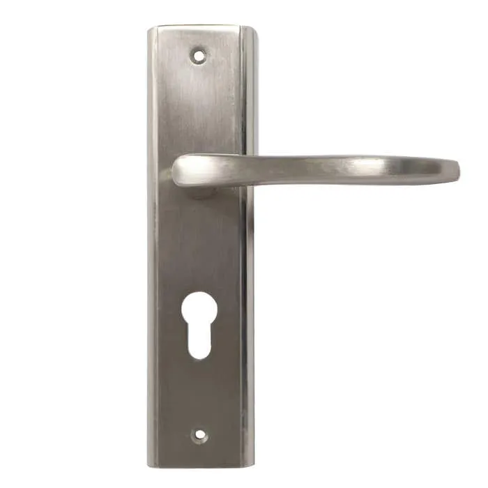 Maner usa interior, cu sild, Super Door, pentru cilindru, metal, 40 mm