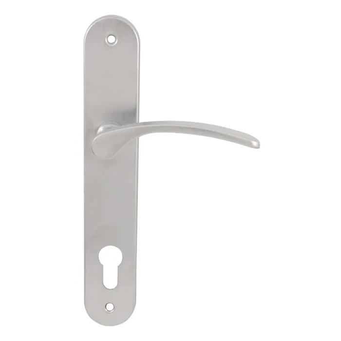 Maner usa interior, cu sild, Verofer Vienetta, pentru cilindru, alama, crom lucios, 85 mm