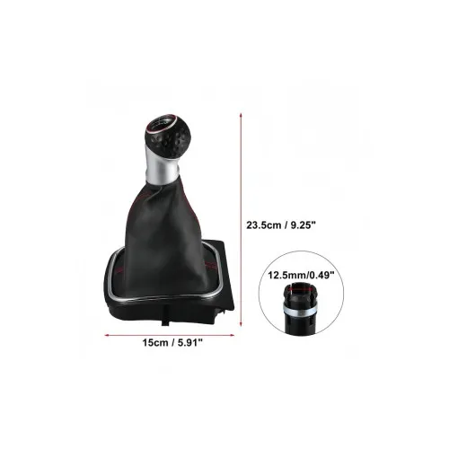 Manson schimbator si maner compatibil Volkswagen Golf VI MK5/ MK6 2005-2014 cu 2 adaptoare pentru 5 si 6 viteze — imaginea 5