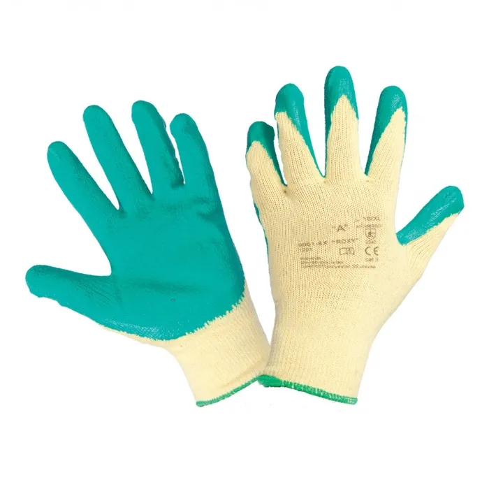 Manusi antiintepatura Meralda EM32, textil + latex natural, marimea L