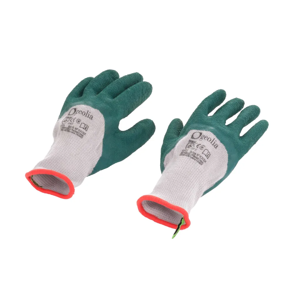 Manusi gradinarit, Geolia, latex, interior poliester, marime (L)
