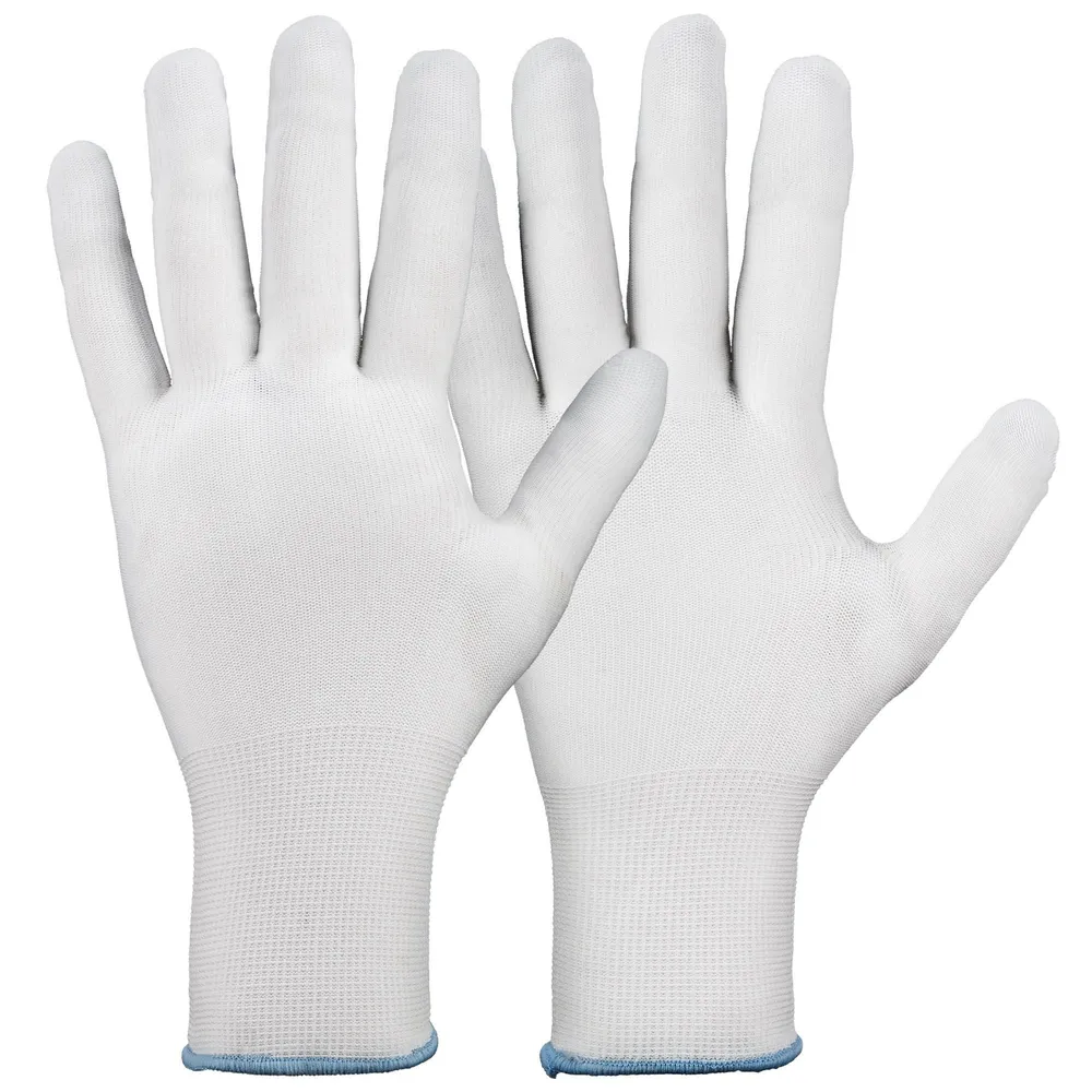 Manusi protectie, anti intepare, poliester, marimea 10 (XL), albe
