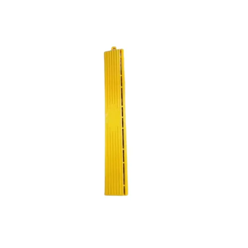 Margine pardoseala modulara tip tata PP 40x6x1.8cm garaj trafic intens Galben