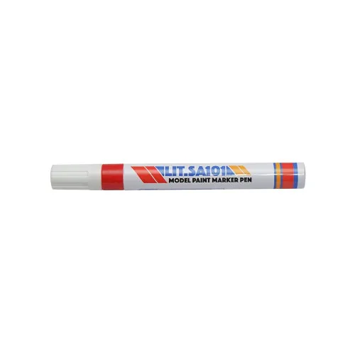 Marker vopsea rosu pe baza de ulei, impermeabil, uscare rapida, rezistent exterior — imaginea 2