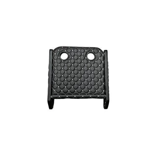 Masa de bord cu 2 suporti pentru pahare ,piele ecologica culoare Negru cusatura Gri compatibila Iveco Daily 2007-2014 — imaginea 3