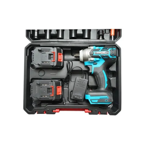 Masina de insurubat cu impact 1/2 inch 400Nm brushless 21V 2 acumulatori 3Ah trusa 31 piese Breckner Germany — imaginea 3