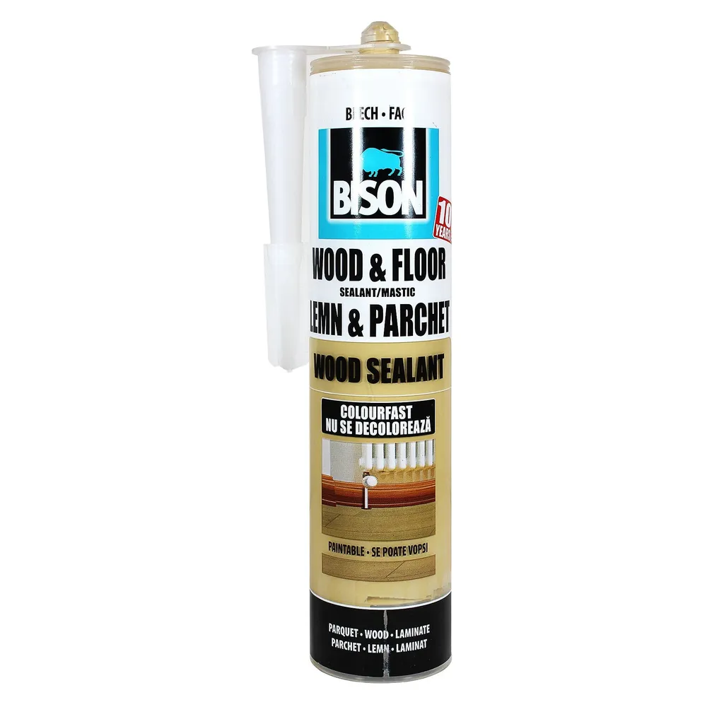 Mastic pentru lemn, Bison Wood Sealant, fag, 300 ml