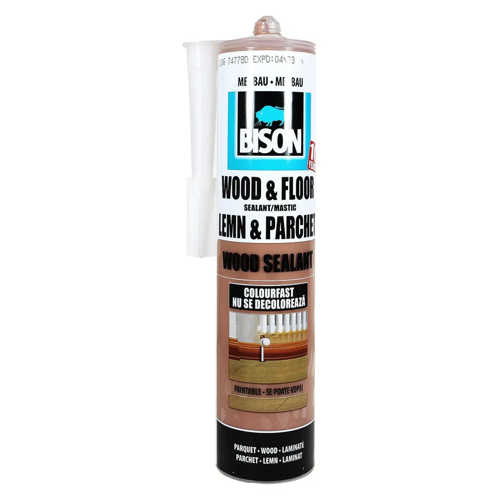 Mastic pentru lemn, Bison Wood Sealant, merbau, 300 ml