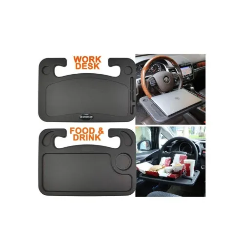Masuta auto multifunctionala portabila pentru volan laptop si servire masa universal — imaginea 3