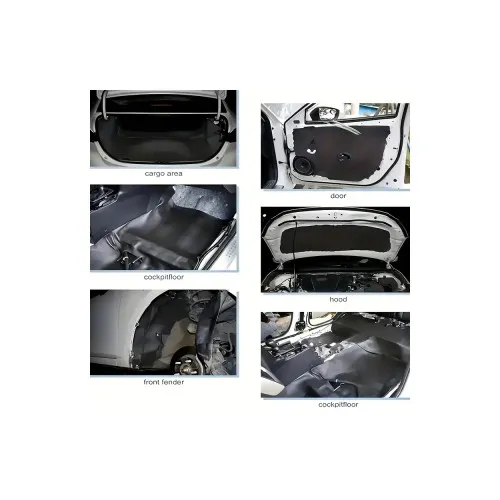 Material insonorizant auto autoadeziv 10 mm 1 x 10 m — imaginea 3