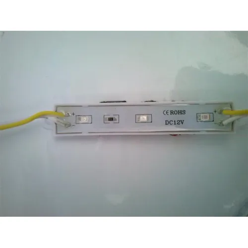 Modul 3 SMD 2835 12V lumina galbena — imaginea 4