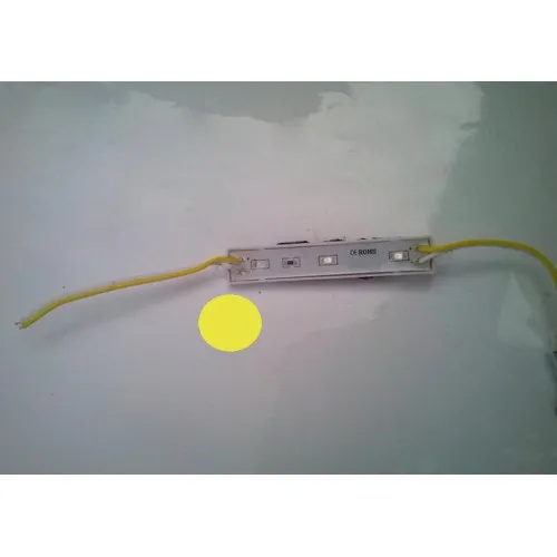 Modul 3 SMD 2835 24V lumina galbena