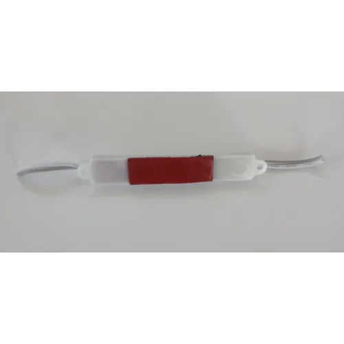 Modul 3 SMD 5050 24V fundal negru lumina alba — imaginea 3