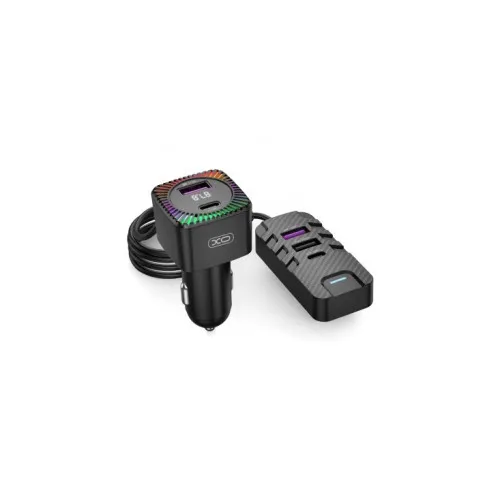 Modulator FM auto Bluetooth 5.3 handsfree cu microfon 3xUSB-A 2xUSB-C 12–24V XO — imaginea 3