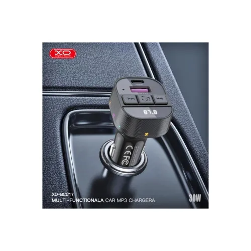 Modulator MP3 SMART cu functie handsfree auto Bluetooth V5.3 si incarcator auto USB-C PD30W + USB-A — imaginea 4