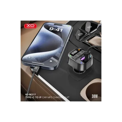 Modulator MP3 SMART cu functie handsfree auto Bluetooth V5.3 si incarcator auto USB-C PD30W + USB-A — imaginea 5