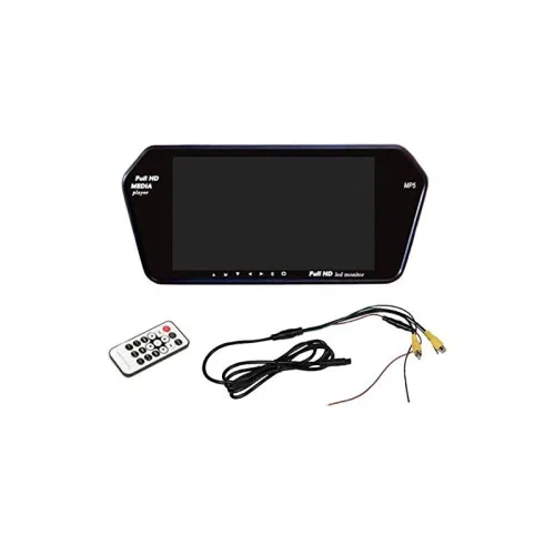 Monitor camera marsarier tip oglinda cu functie video MP5 si bluetooth 12V — imaginea 3
