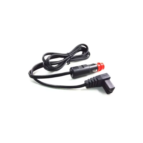 Mufa cablu 4 metri pentru frigider auto cu cap bricheta 2 dimensiuni standard si mufa mica DIN / ISO 4165 — imaginea 2