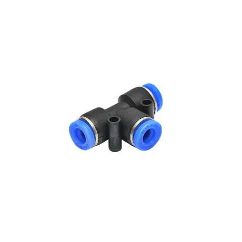 Mufa rapida T pentru furtun 6 mm din plastic — imaginea 2