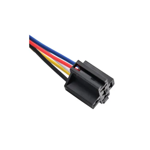 Mufa releu 5 pini cu cablaj 11cm pentru instalatii auto — imaginea 3