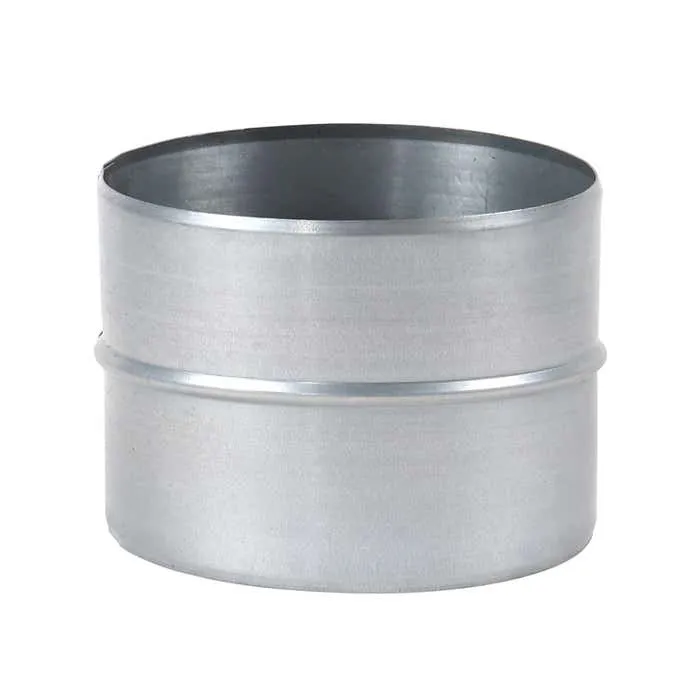 Mufa tabla galvanizata, pentru legatura tuburilor flexibile, D 150 mm