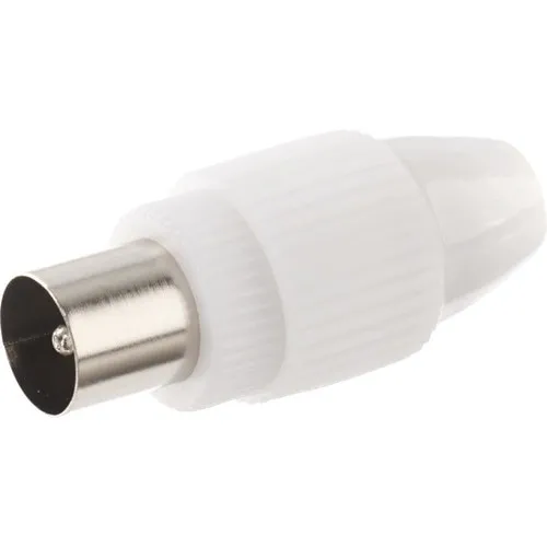 Mufa TV S-Impuls pentru cablu coaxial, plastic