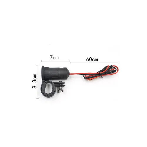 Mufa USB moto cu adaptor 3.1A — imaginea 4