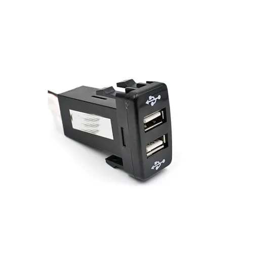 Mufa USB pentru bord din cauciuc cu 2 porturi — imaginea 3