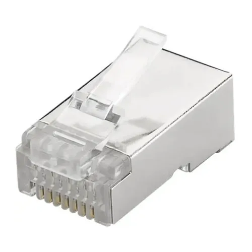 Mufe conector RJ45 Goobay CAT6, aurite, set 10 bucati