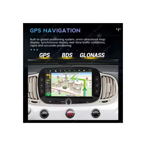 Navigatie Android 7 inch CarPlay Android Auto GPS WIFI compatibila Fiat — imaginea 3