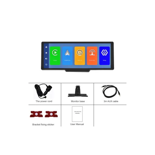 Navigatie auto portabila 10.26 inch HD Wireless Carplay Android Auto Bluetooth — imaginea 6