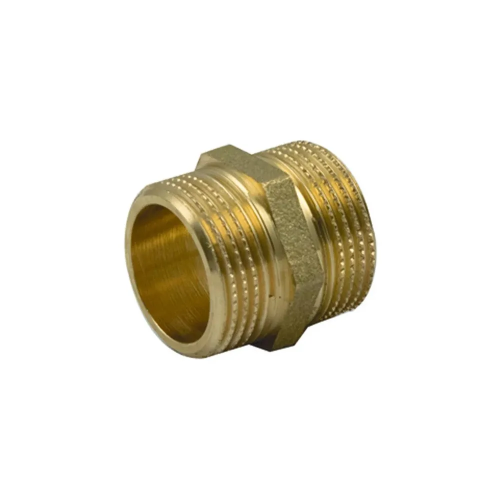 Niplu alama Tiemme, pentru instalatii sanitare, 1552, 1/4"