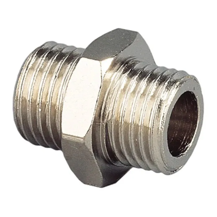 Niplu cu filete exterioare, Airmaster AIR-58N, 1/4 inch, rezistent, compact