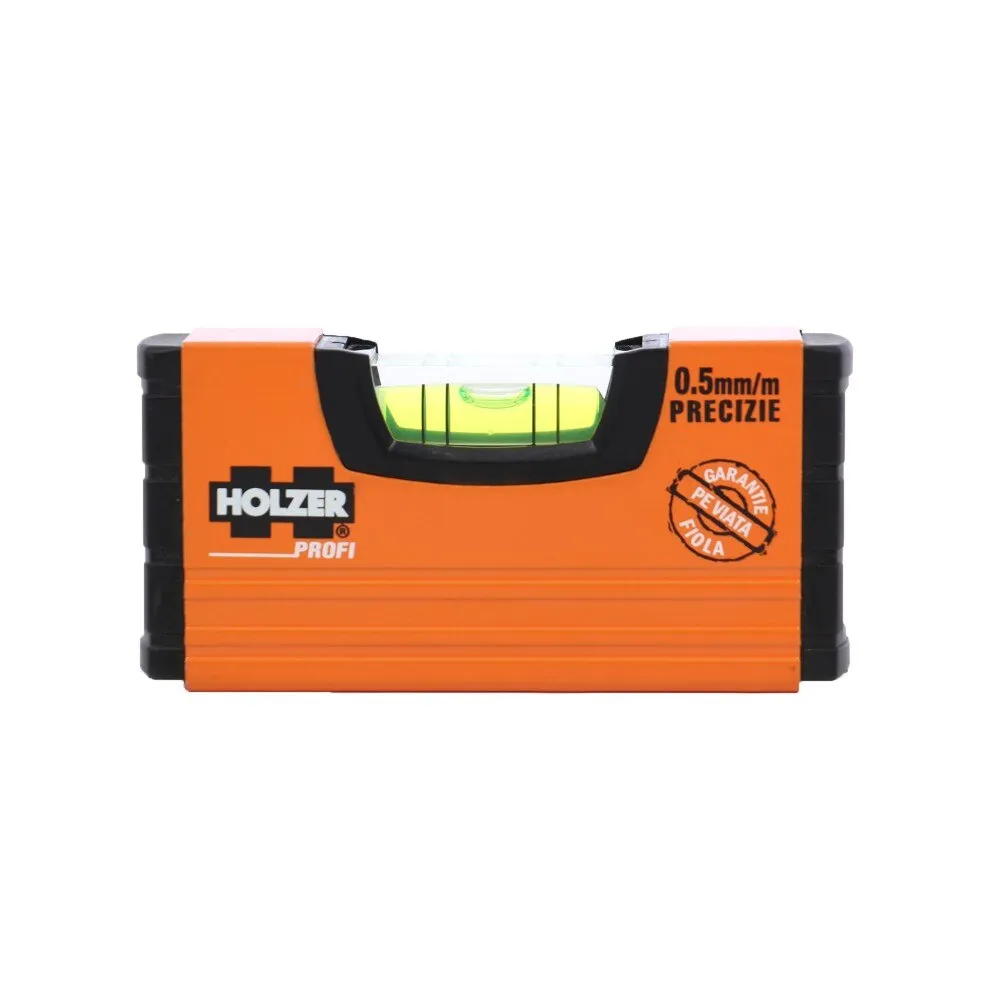 Nivela cu bula, Holzer 246, cu 1 indicator, din aluminiu, 100 mm