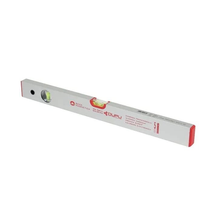 Nivela cu bula, magnetica, Dupu 452500, cu 2 indicatori, din aluminiu, 500 mm