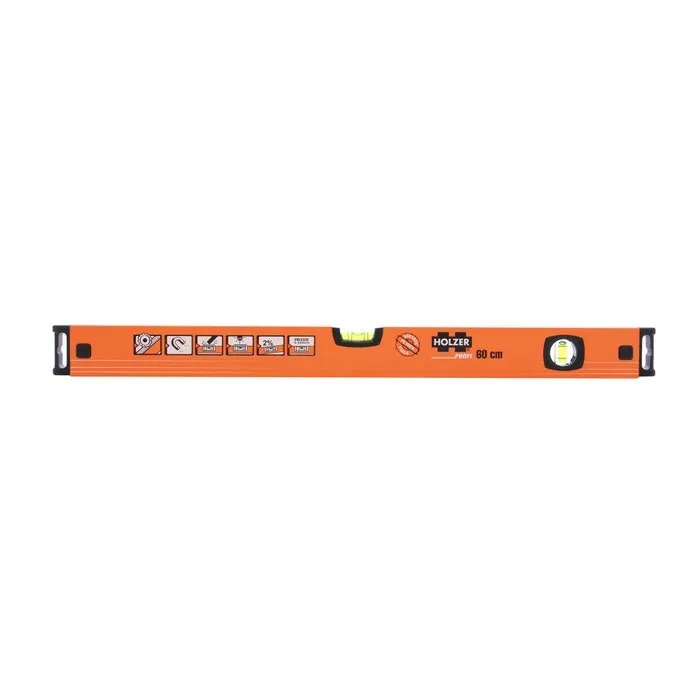 Nivela cu bula, magnetica, Holzer Profi 787M-40, cu 2 indicatori, din aluminiu, 600 mm