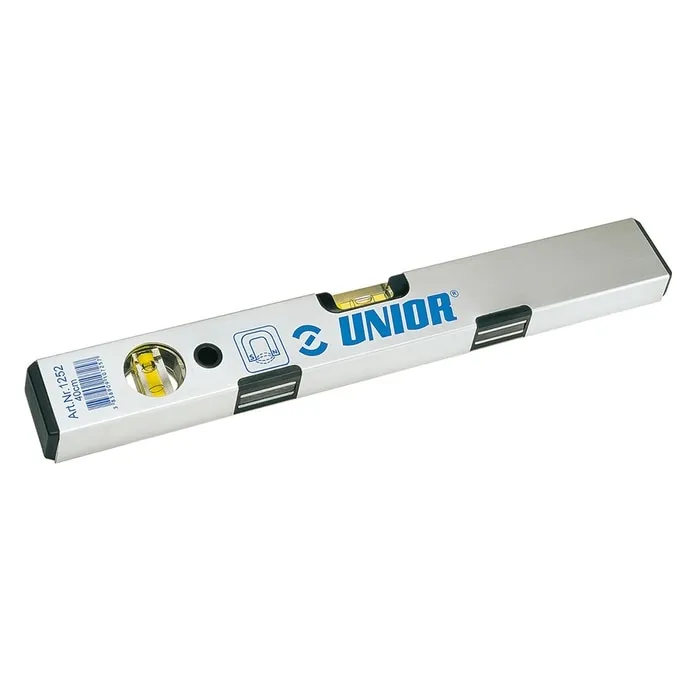 Nivela cu bula, magnetica, Unior 1252, cu 2 indicatori, din aluminiu, 800 mm