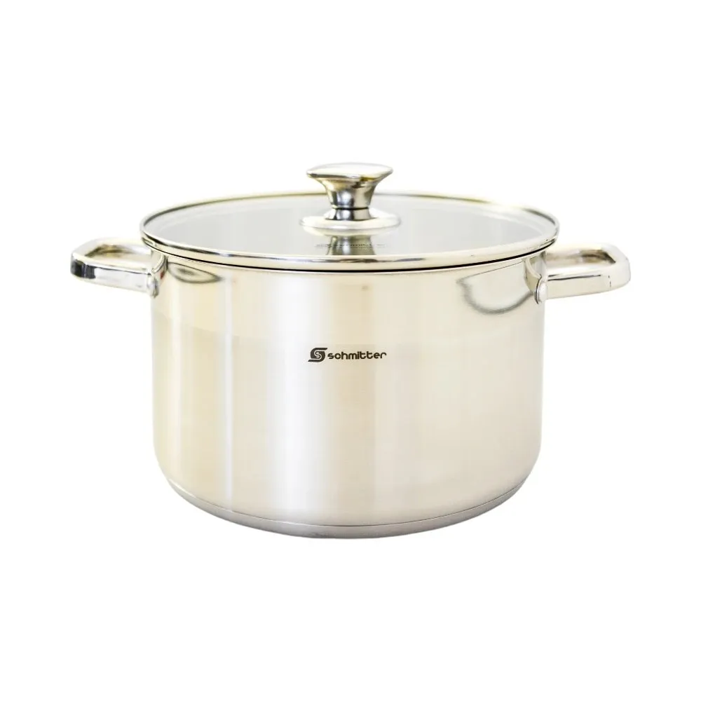 Oala inox, cu capac 302.26, 8 L, 26 x 16 cm