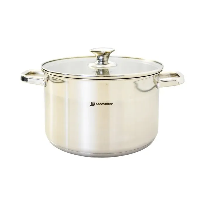 Oala inox, cu capac 302.28, 11 L, 28 x 18 cm