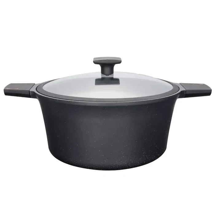 Oala Neoklein PHHO-CS28, cu capac, aluminiu, 6.8 l, 28 cm
