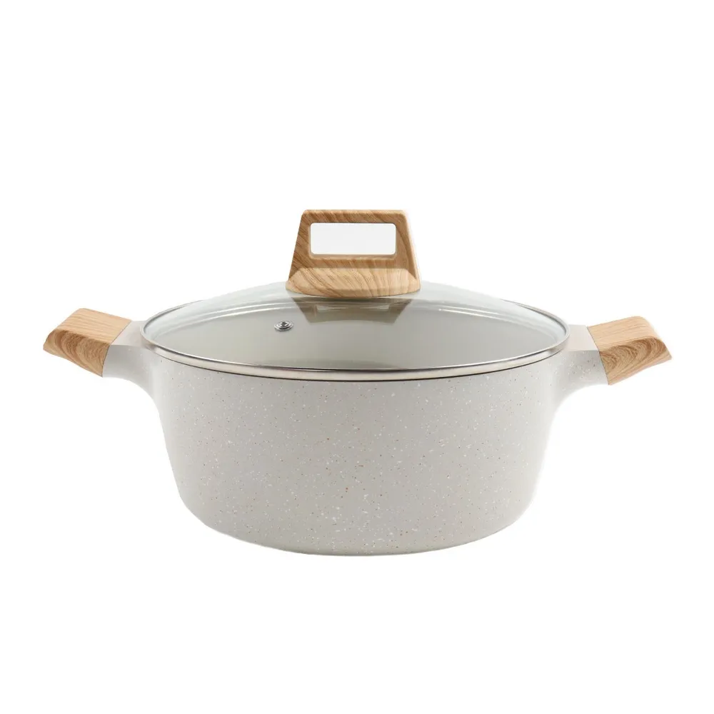 Oala Paxton Y25-T-24, cu capac, aluminiu, 3.7 l, 24 cm