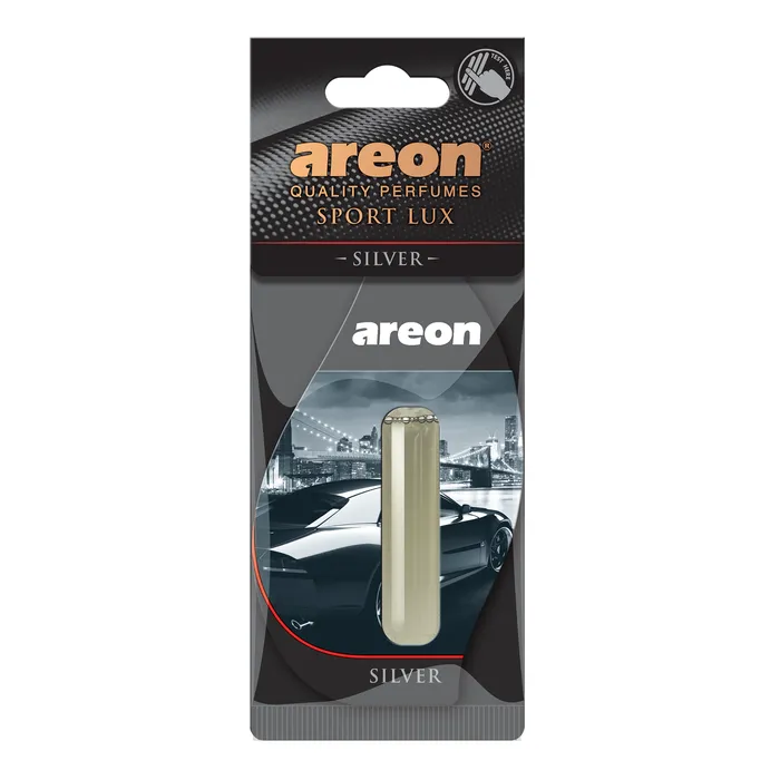 Odorizant auto, fiola, Areon Sport Lux, silver, 5 ml